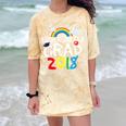 Kindergarten Graduation 2018 Last Day Of School Comfort Color Blast T-Shirt Citrine