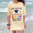 Kindergarten Graduation Class 2024 1st Grade Here I Come Comfort Color Blast T-Shirt Citrine