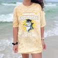 Kindergarten Graduation Shirts 2019 Shark Grad Toddler Comfort Color Blast T-Shirt Citrine