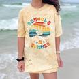 Last Day Of School Groovy Graduation School's Out For Summer Comfort Color Blast T-Shirt Citrine