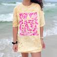Last Day Of School Teacher Students School Graduation Groovy Comfort Color Blast T-Shirt Citrine