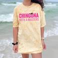 Latina Graduation Educated Latina Chingona With A Masters Comfort Color Blast T-Shirt Citrine