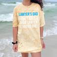 Lawyer's Dad Father Law School Graduation Comfort Color Blast T-Shirt Citrine