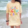 LCSW Grad Social Worker Graduation In My LCSW Era Comfort Color Blast T-Shirt Citrine