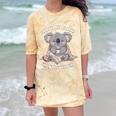 Leave Me Alone I'm Introverting Koala Introvert Comfort Color Blast T-Shirt Citrine Leave Me Alone I'm Introverting Koala Introvert Comfort Color Blast T-Shirt Citrine