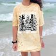 Life Is Short Buy The Book Introvert Skeleton Reading Comfort Color Blast T-Shirt Citrine