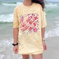 Lil Miss Third 3rd Grade Grad Graduation Last Day Girls Kid Comfort Color Blast T-Shirt Citrine