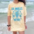 Los Angeles Hotrods Automotive Nostalgia Premium Tri-Blend Comfort Color Blast T-Shirt Citrine