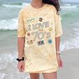 I Love The 70's Retro Nostalgia Comfort Color Blast T-Shirt Citrine