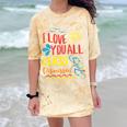 I Love You All Class Dismissed Teacher School Graduation Men Women Girls Kids Comfort Color Blast T-Shirt Citrine