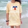 I Love Yugoslavia Proud Yugoslav Nostalgia Saying Comfort Color Blast T-Shirt Citrine