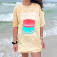 Macaroons Dessert Antisocial Introvert Pastries Food Lover Comfort Color Blast T-Shirt Citrine