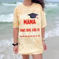 My MAMA Did It And She Did It For Me Graduation Nurse Comfort Color Blast T-Shirt Citrine