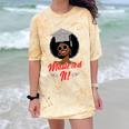 Master Degree Graduation Gifts Black Girl Comfort Color Blast T-Shirt Citrine