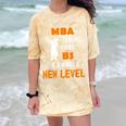 Masters Degree Graduation Shirt For MBA Grad Student Comfort Color Blast T-Shirt Citrine