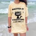 Masters Mastered It Graduate Master Degree Graduation Comfort Color Blast T-Shirt Citrine