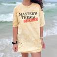 Master's Thesis Defense Tshirt Masters Graduation Shirt Comfort Color Blast T-Shirt Citrine