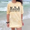 MBA Major Bad Ass Shirt Graduation T-Shirt Comfort Color Blast T-Shirt Citrine