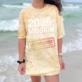 Mission Graduation Accomplished For Class Of 2025 Comfort Color Blast T-Shirt Citrine