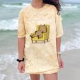 If You Need Me Don’t Introvert Capybara Sarcastic Comfort Color Blast T-Shirt Citrine