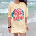 You Need To Leave Introvert Mood Space Comfort Color Blast T-Shirt Citrine
