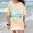 Next Stop Kindergarten Groovy Graduation Last Day Of School Comfort Color Blast T-Shirt Citrine