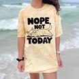 Nope Not Today Antisocial Introvert Cat Lover Men Women Kids Comfort Color Blast T-Shirt Citrine Nope Not Today Antisocial Introvert Cat Lover Men Women Kids Comfort Color Blast T-Shirt Citrine