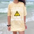 Not At All Friendly Do Not Approach Introvert Warning Comfort Color Blast T-Shirt Citrine