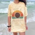 Not A Hugger Retro Sea Urchin Sarcastic Introvert Comfort Color Blast T-Shirt Citrine