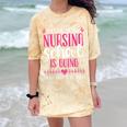 Nursing School Graduate Nurse Graduation Party Comfort Color Blast T-Shirt Citrine