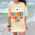 I Officially Graduated Kindergarten Graduation 2024 Comfort Color Blast T-Shirt Citrine