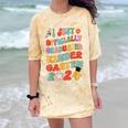 I Officially Graduated Kindergarten Graduation Class 2024 Comfort Color Blast T-Shirt Citrine