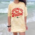 Overstimulated But Festive – Christmas Introvert Humor Comfort Color Blast T-Shirt Citrine Overstimulated But Festive – Christmas Introvert Humor Comfort Color Blast T-Shirt Citrine