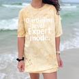 Overthinking Level Expert Mode Sarcasm Introvert Comfort Color Blast T-Shirt Citrine