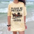 Be Patient With Me I'm From The 1900s Horse-Drawn Wagon Comfort Color Blast T-Shirt Citrine