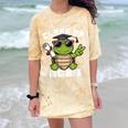Peace Sign Hand Turtle Class Of 2026 Graduation Comfort Color Blast T-Shirt Citrine