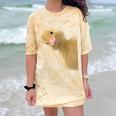 Peking Duck Peeking Chef Graduation Farm Duck Lover Comfort Color Blast T-Shirt Citrine