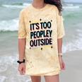 Too Peopley Outside Introvert Quote Comfort Color Blast T-Shirt Citrine Too Peopley Outside Introvert Quote Comfort Color Blast T-Shirt Citrine