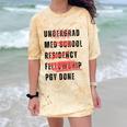 PGY Done Medical Training Residency Fellowship Graduation Comfort Color Blast T-Shirt Citrine
