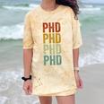 PHD Graduation Doctorate Comfort Color Blast T-Shirt Citrine