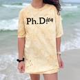 PhD Graduation Women Doctorate Degree PhDiva Comfort Color Blast T-Shirt Citrine