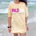PhDiva Graduation Doctorate Student Graduate Comfort Color Blast T-Shirt Citrine