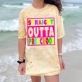Pink STRAIGHT OUTTA Preschool PRE-K Graduation Comfort Color Blast T-Shirt Citrine