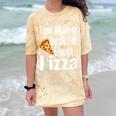 Pizza Lover Saying Introvert Anti Social Humor Foodie Comfort Color Blast T-Shirt Citrine