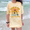 Please Be Kind I'm From The 1900s Penny Farthing Comfort Color Blast T-Shirt Citrine
