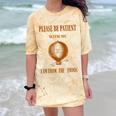 Please Be Patient With Me I'm From The 1900s Air Balloon Comfort Color Blast T-Shirt Citrine