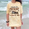 Please Be Patient I'm From The 1900s Antique Car Enthusiast Premium Tri-Blend Comfort Color Blast T-Shirt Citrine