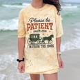 Please Be Patient I'm From The 1900s Throwback Comfort Color Blast T-Shirt Citrine