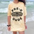 Pre-K Dude Shirt Boy Girl Graduation Back To School Comfort Color Blast T-Shirt Citrine