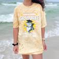 Pre K Graduation Shirts Shark Grad Toddler Comfort Color Blast T-Shirt Citrine